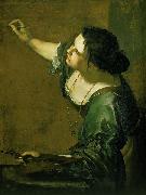 Artemisia  Gentileschi ArtemisiaSelfP oil painting artist